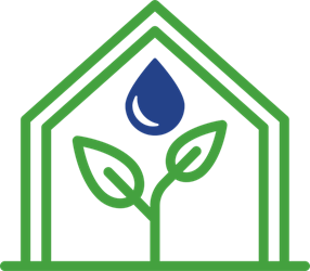 green house grown icon